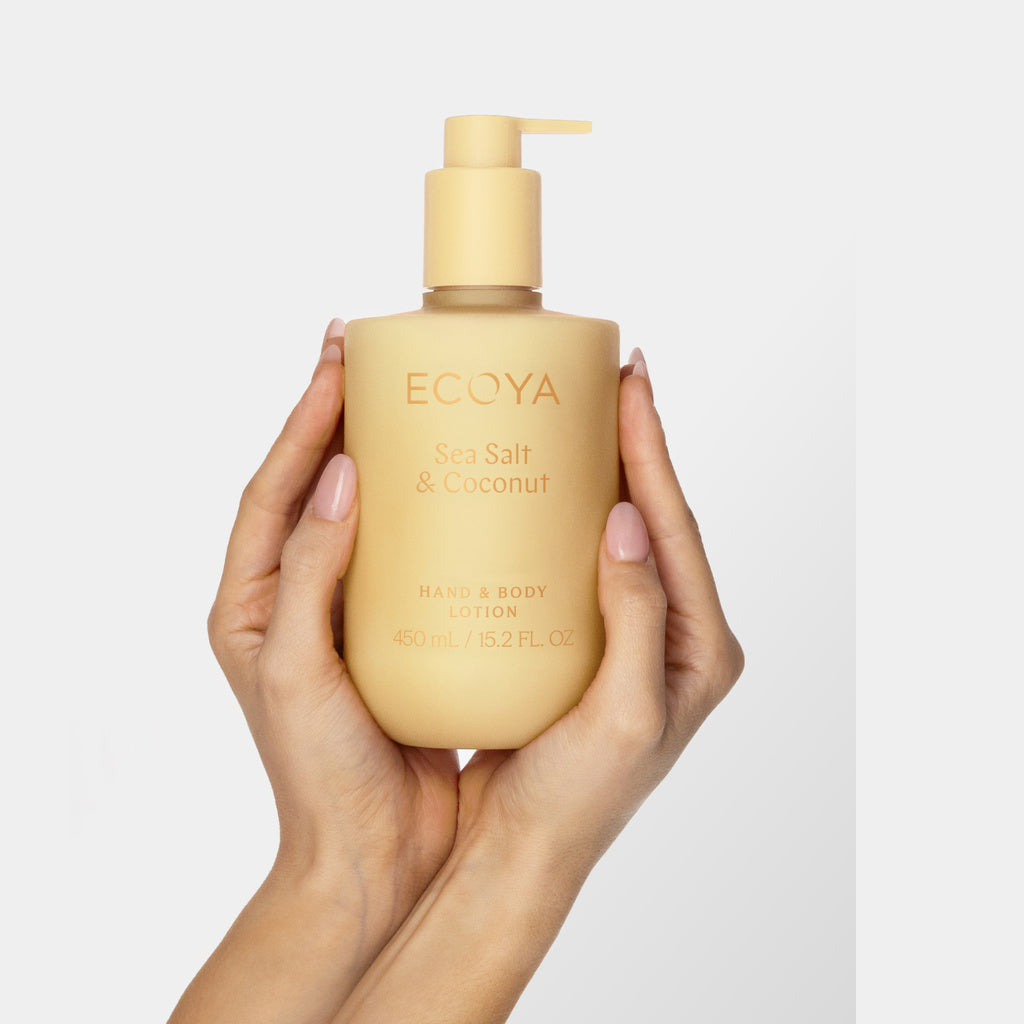 ECOYA Sea Salt & Coconut Hand & Body Lotion 450ml