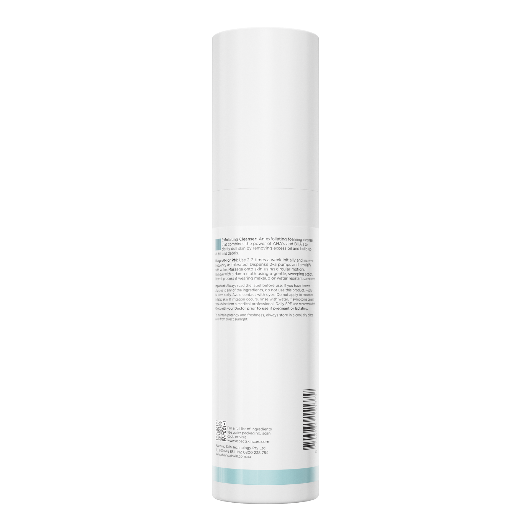 Aspect Exfoliating Cleanser 220ml