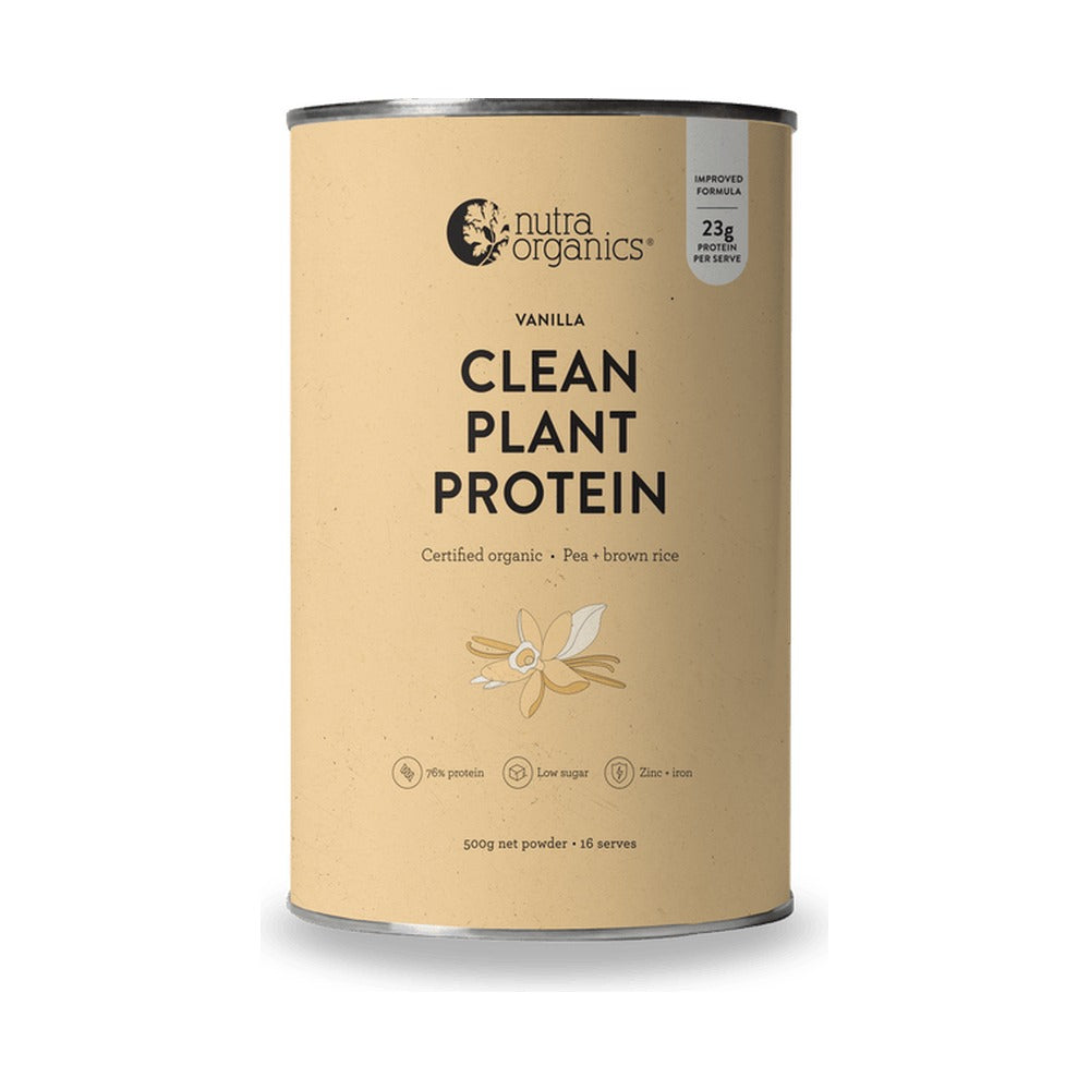 Nutra Naturals Clean Plant Protein Vanilla 500g