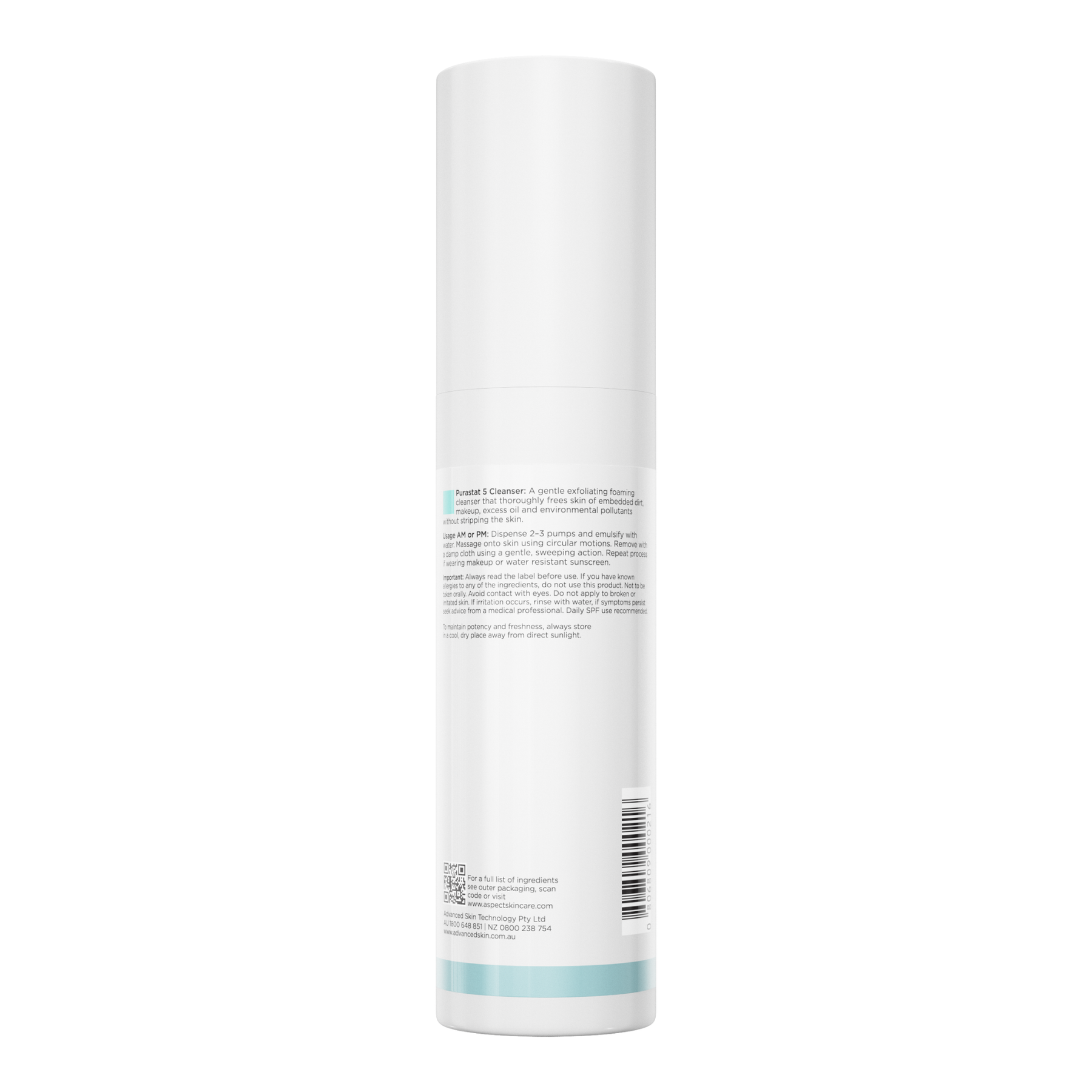 Aspect Purastat 5 Cleanser 220ml