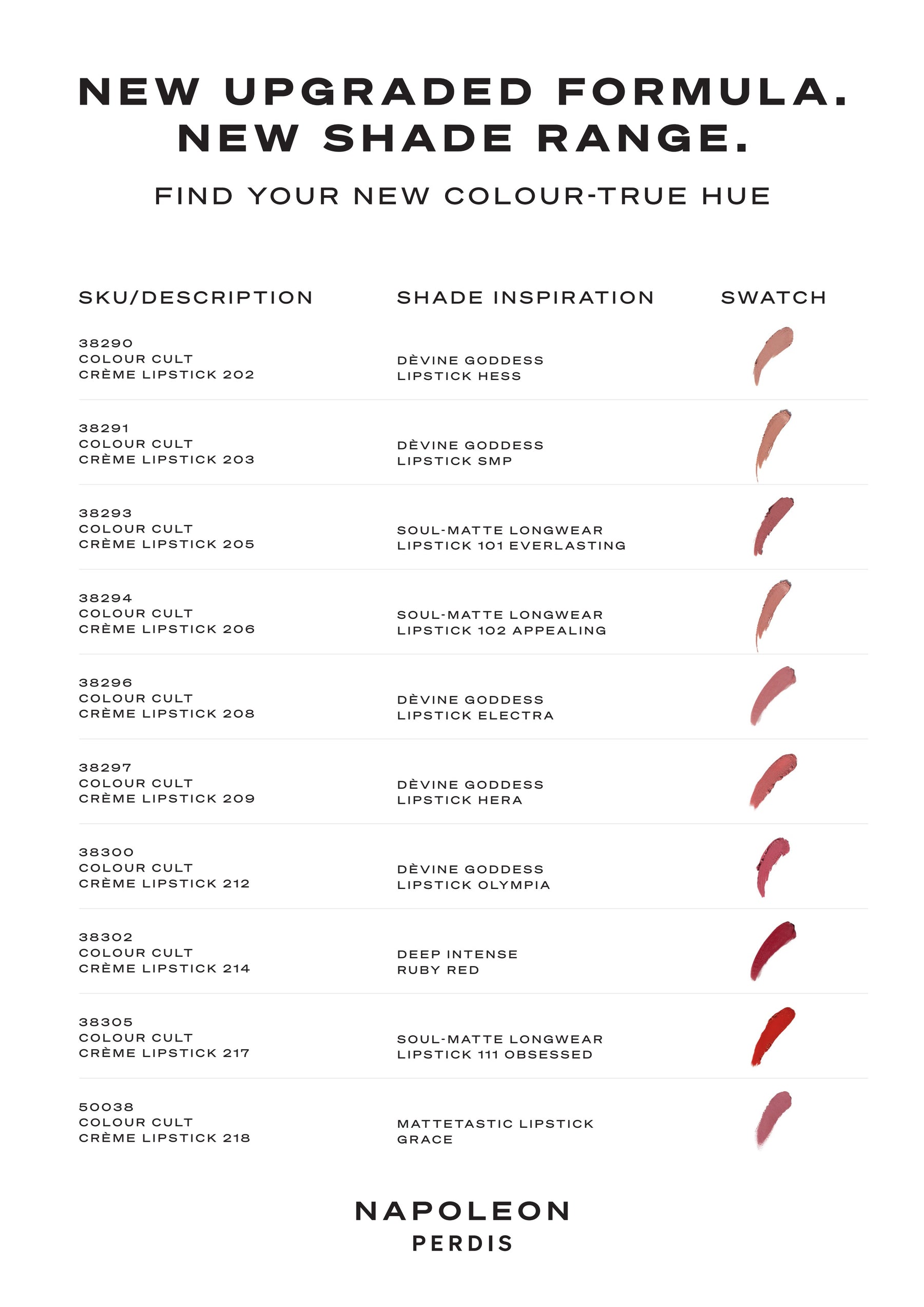 Napoleon Perdis Colour Cult Creme Lipstick 2g