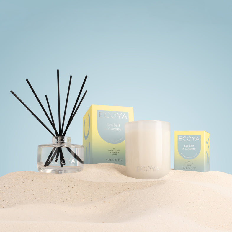 ECOYA Sea Salt & Coconut Mini Madison Candle 80g