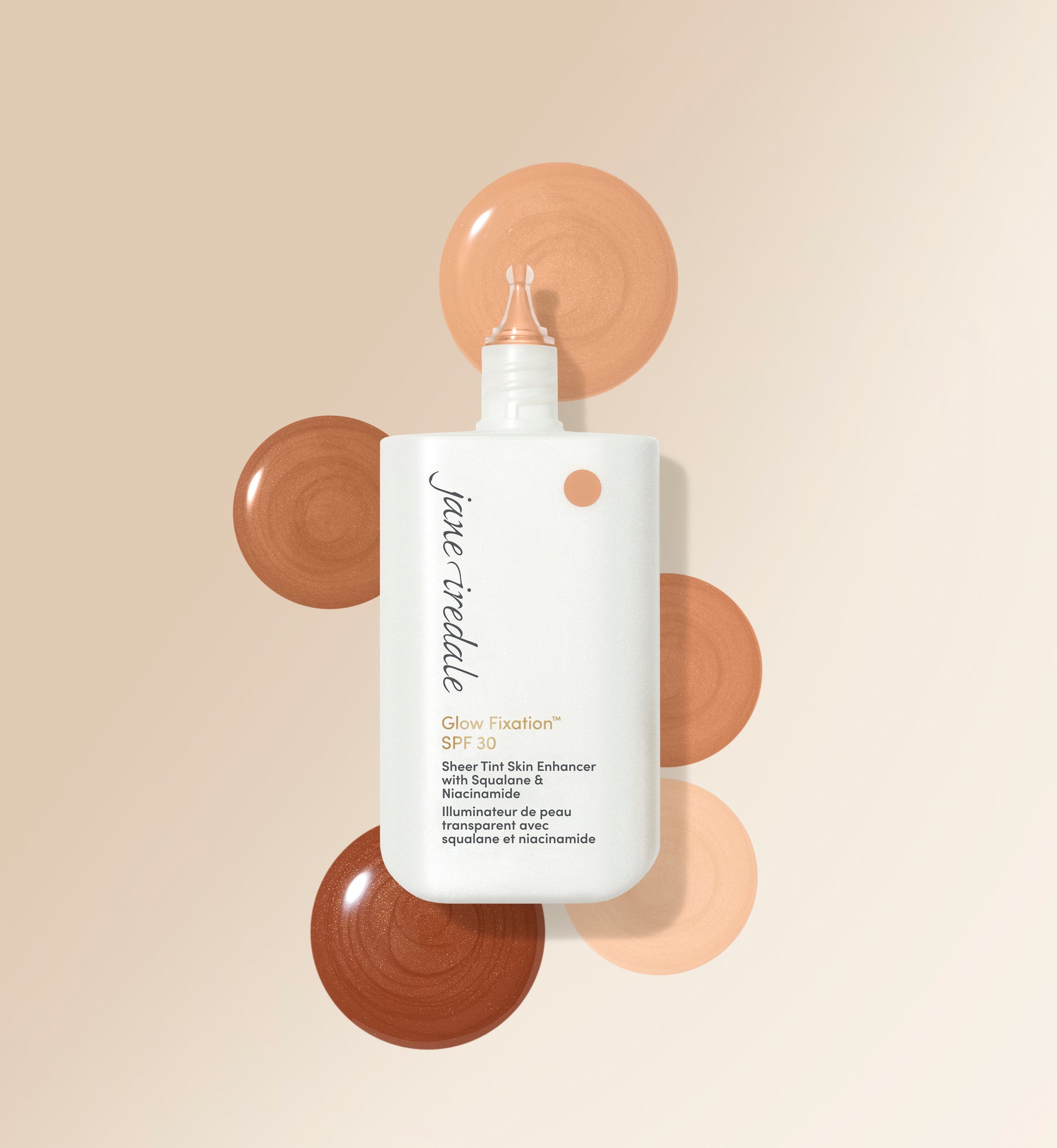 Jane Iredale Glow Fixation SPF 30 Sheer Tint Skin Enhancer 40ml