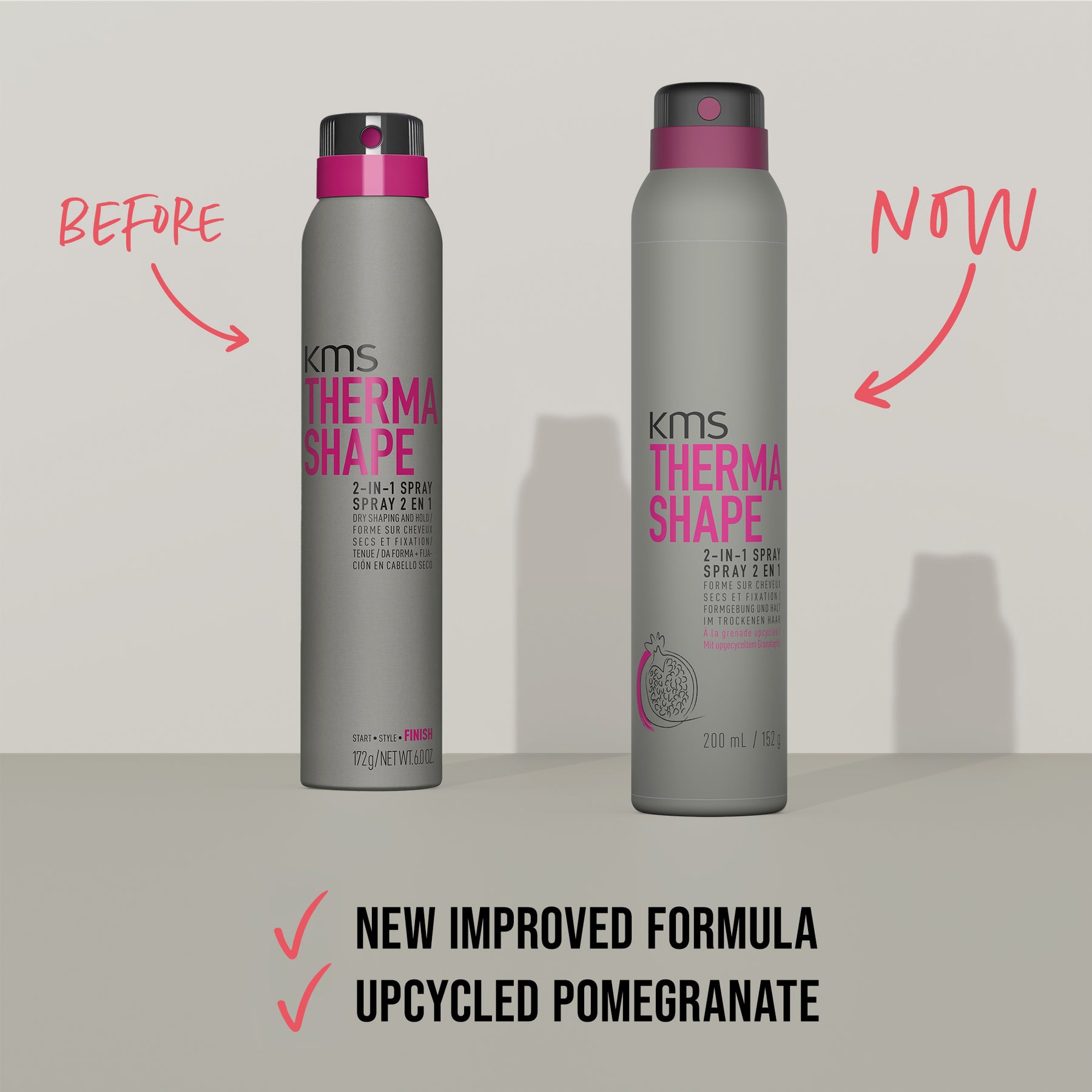 KMS Thermashape 2-In-1 Spray 200ml