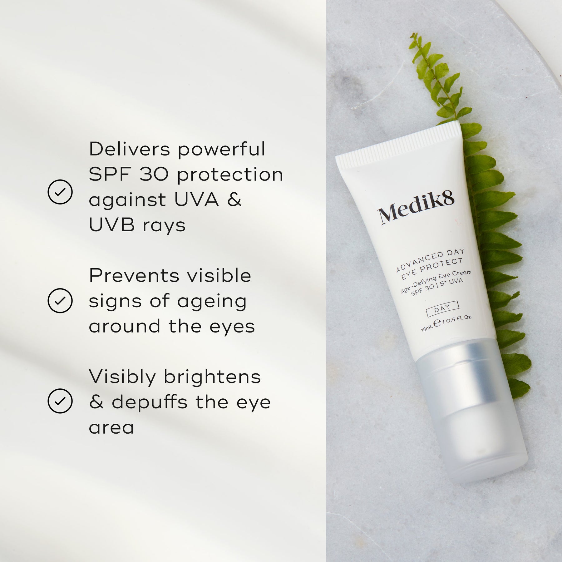 Medik8 Advanced Day Eye Protect 15ml - Benefits