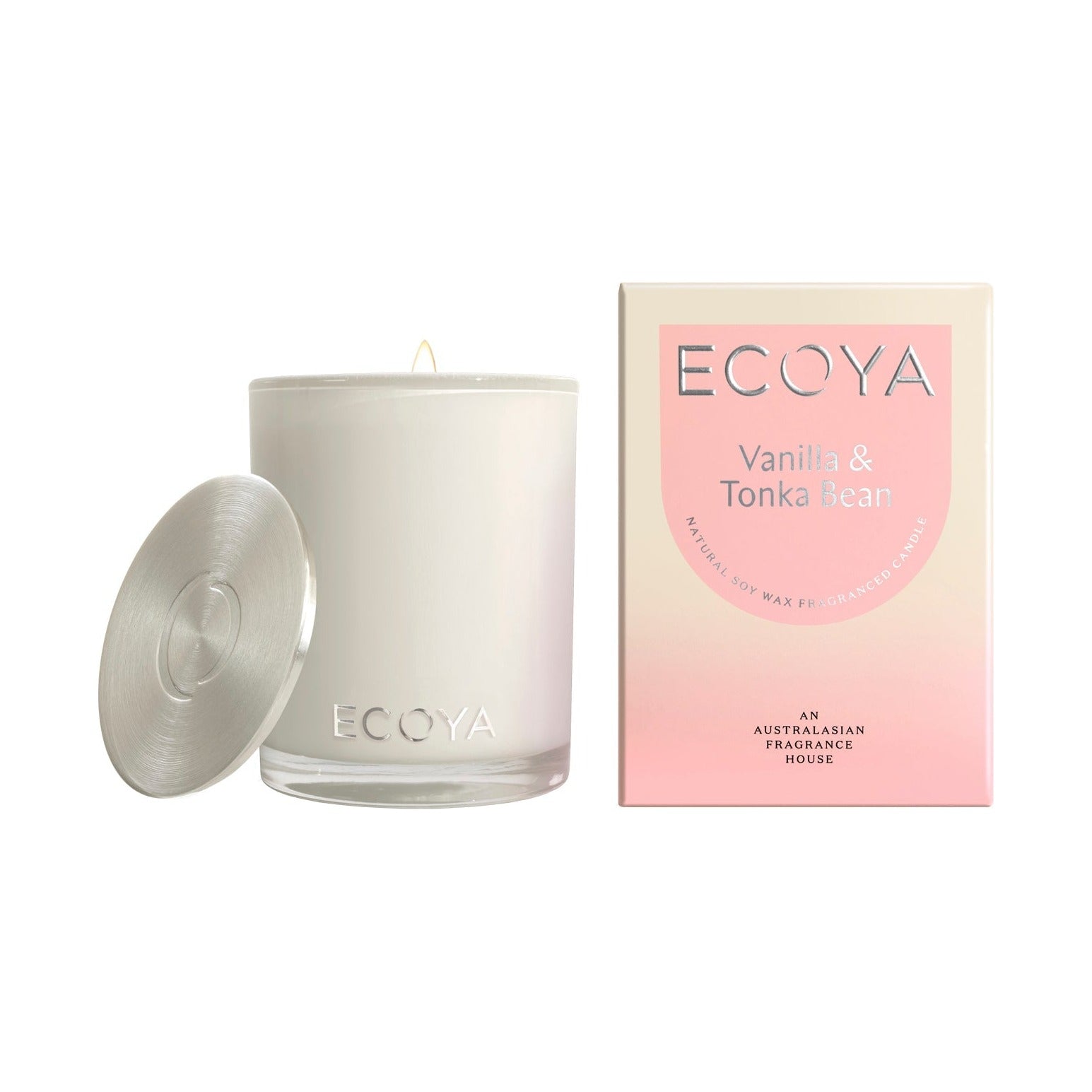 ECOYA Vanilla & Tonka Bean Madison Candle 400g