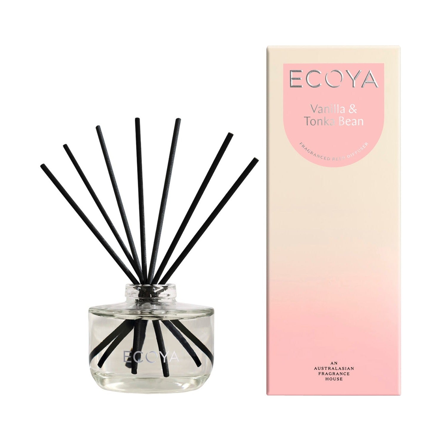 ECOYA Vanilla & Tonka Bean Reed Diffuser 200ml