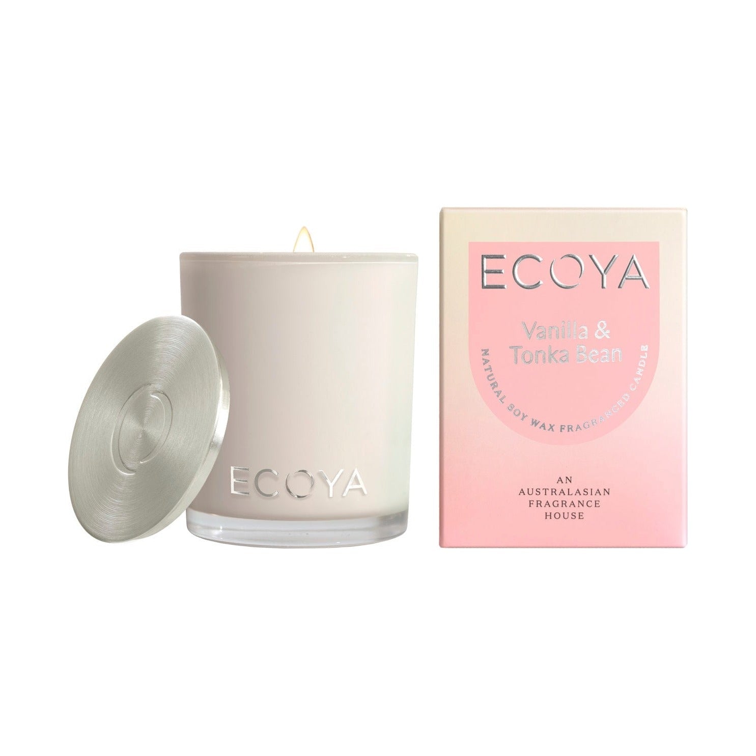 ECOYA Vanilla & Tonka Bean Mini Madison Candle 80g
