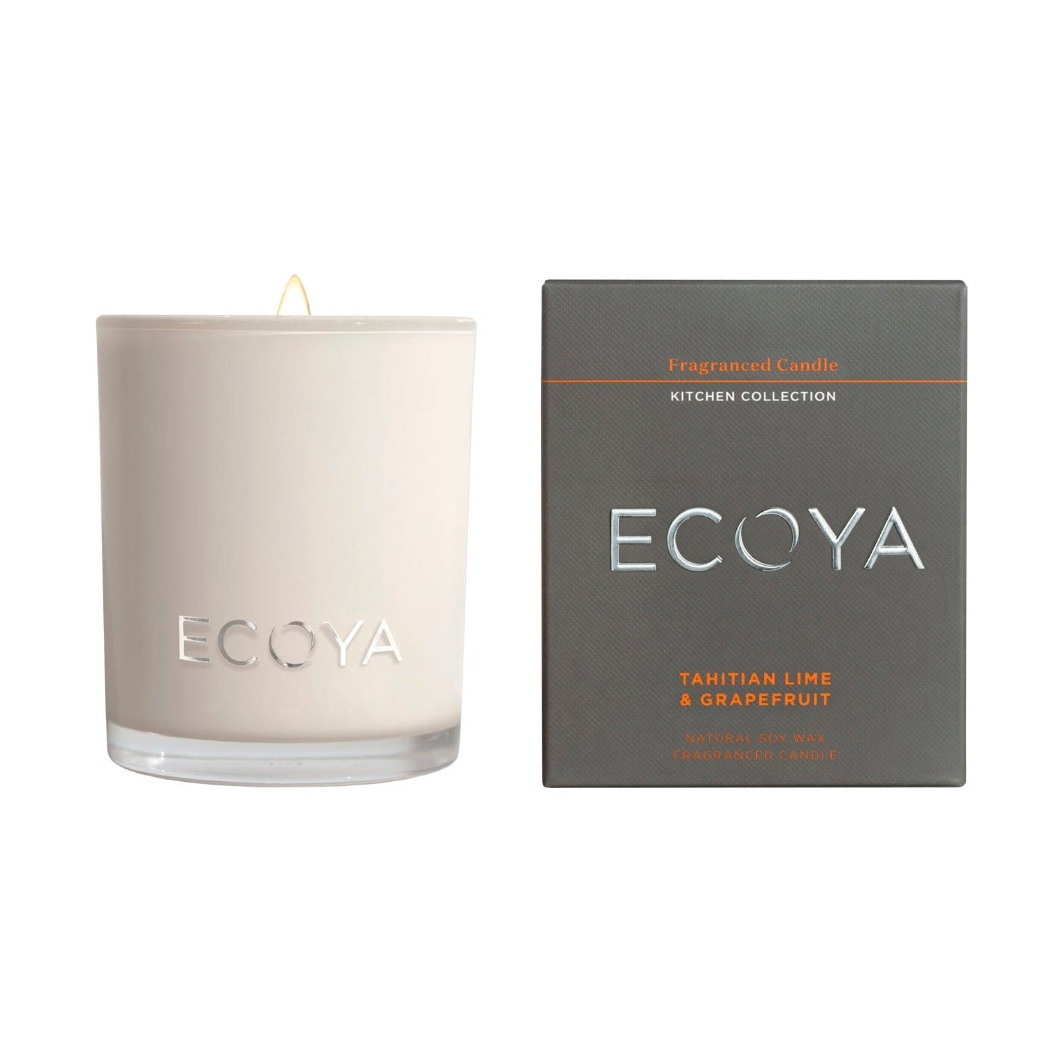 ECOYA Tahitian Lime & Grapefruit Maisy Candle 160g
