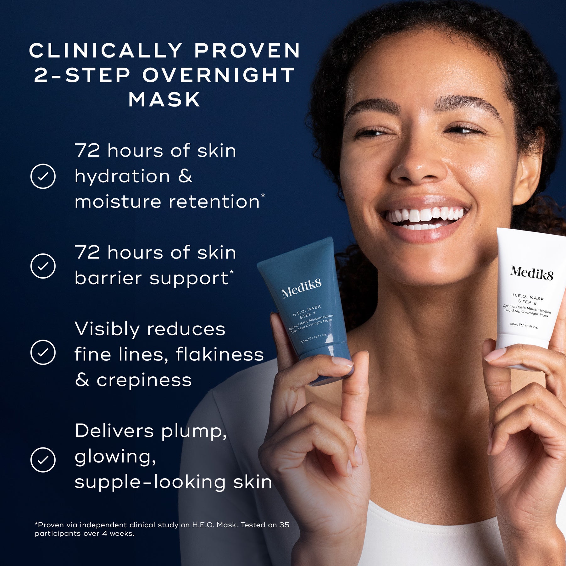 Medik8 H.E.O Mask 2x50ml - Benefits
