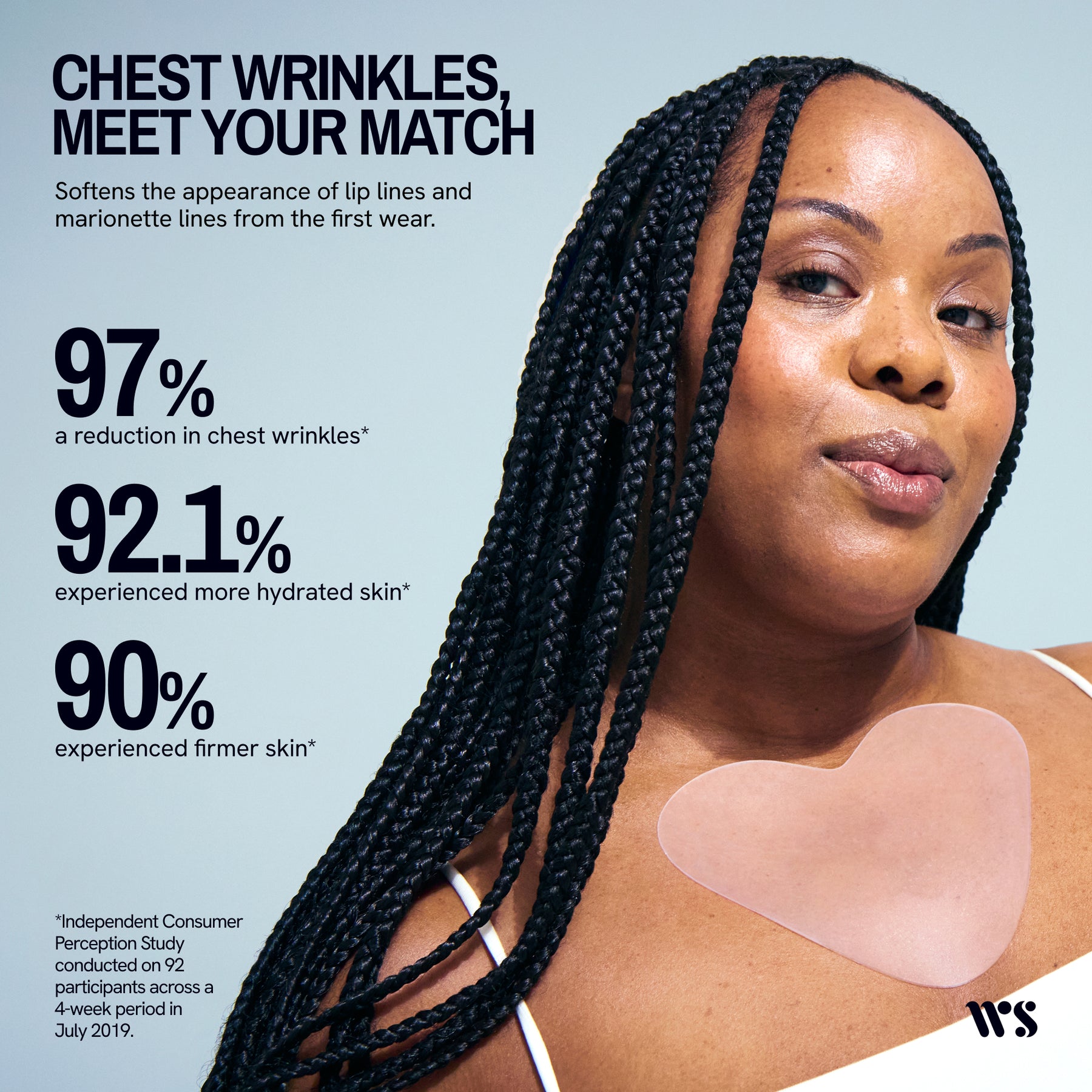 Wrinkles Schminkles Chest Wrinkle Patch