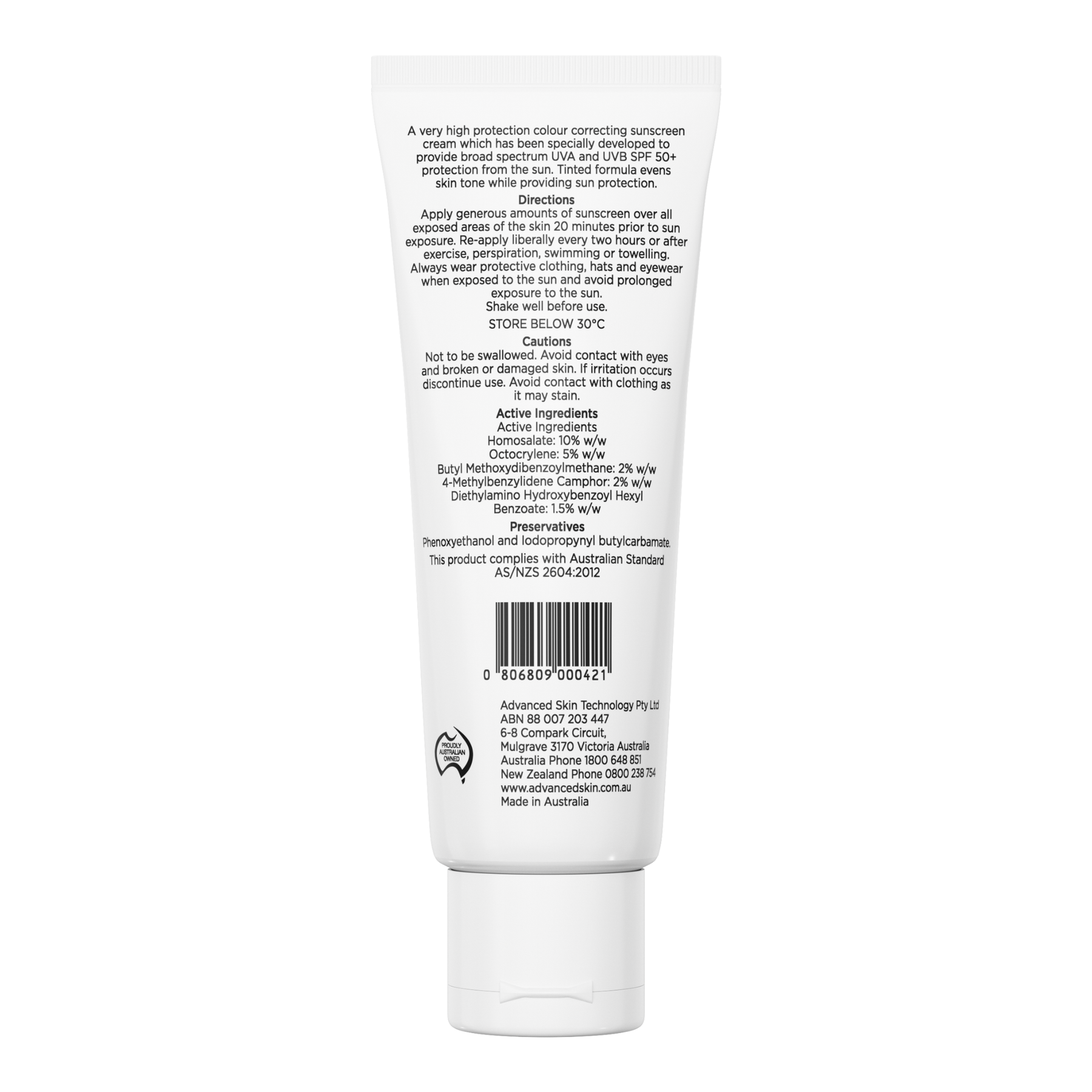 Aspect CC Cream SPF 50+ 75ml