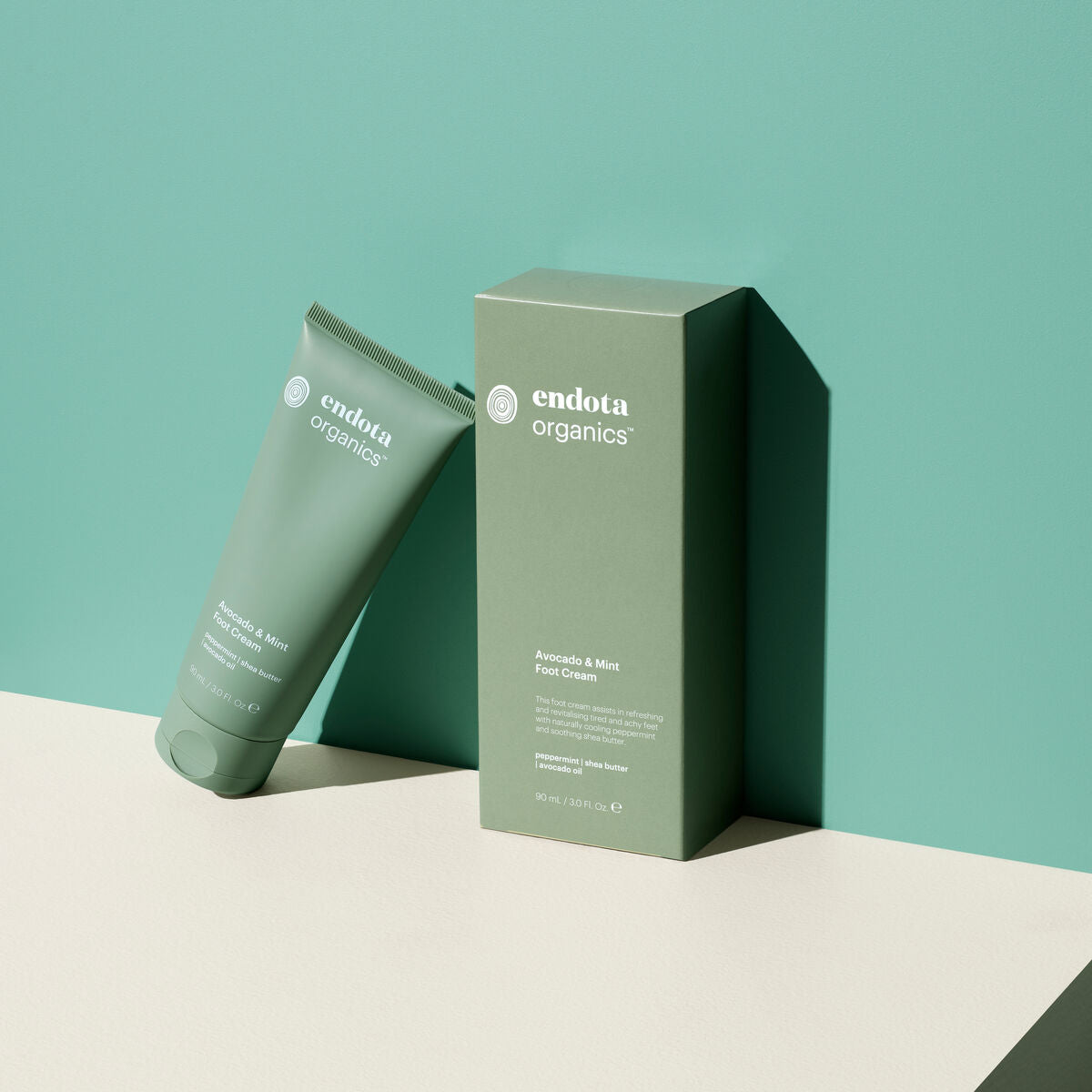 endota Organics Avocado & Mint Foot Cream 90ml