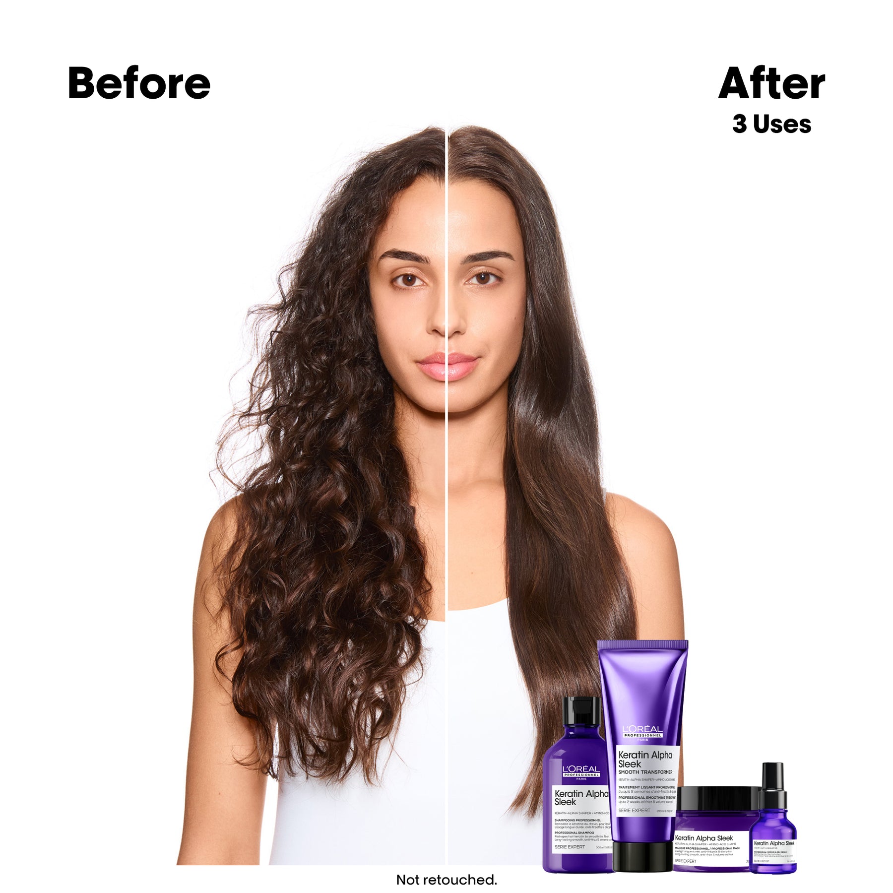LOreal Professionnel Keratin Alpha Sleek Serum 50ml