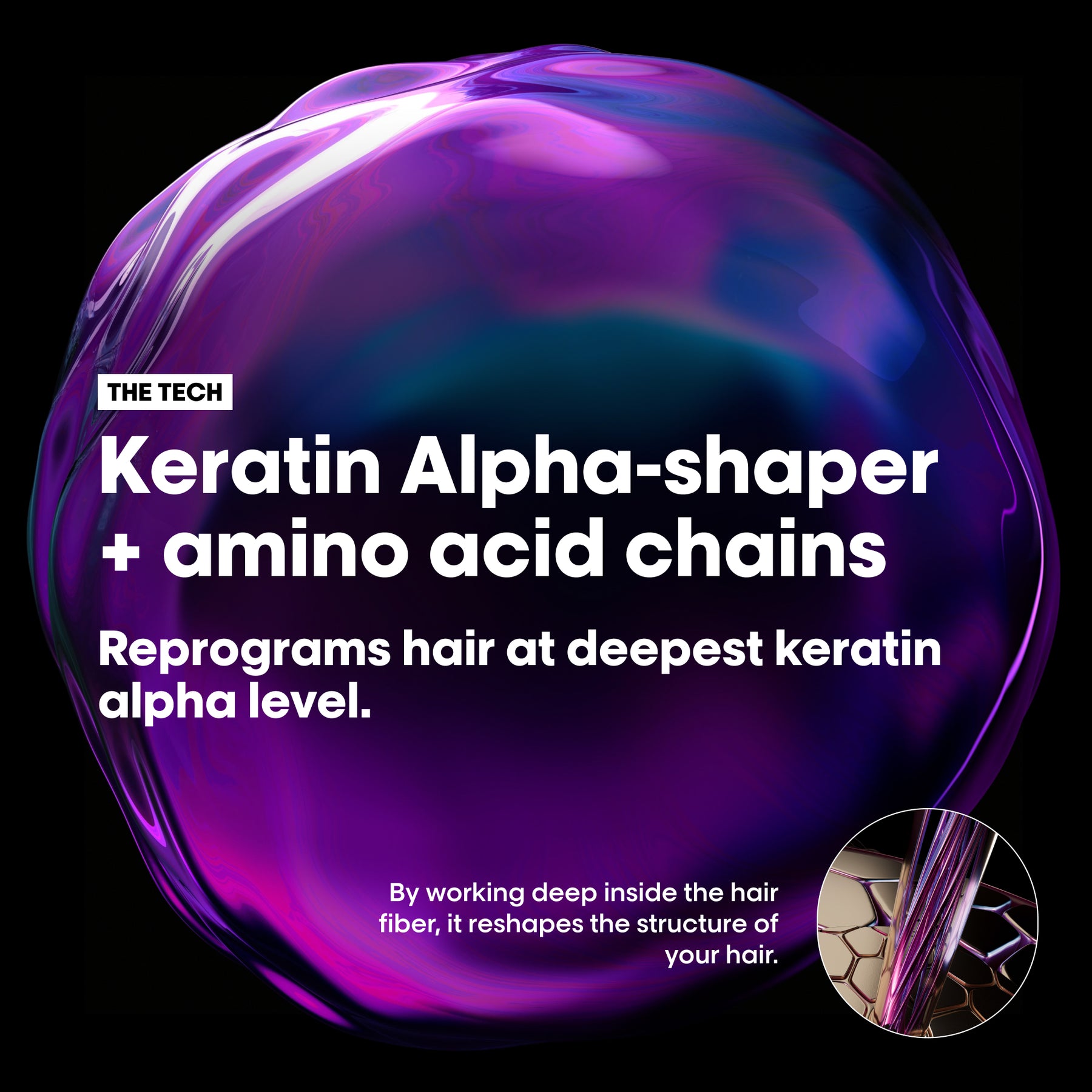 LOreal Professionnel Keratin Alpha Sleek Shampoo 300ml