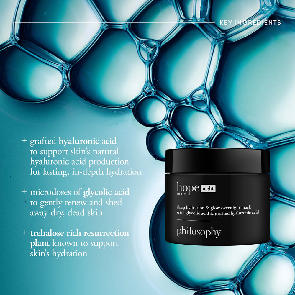 Philosophy Hope In A Jar Deep Hydration & Glow Overnight Mask 60ml