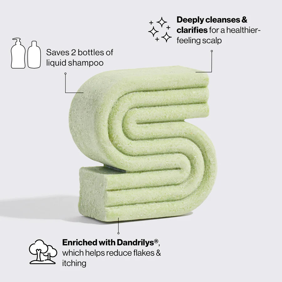 Kitsch Tea Tree & Mint Clarifying Solid Shampoo Bar 91g