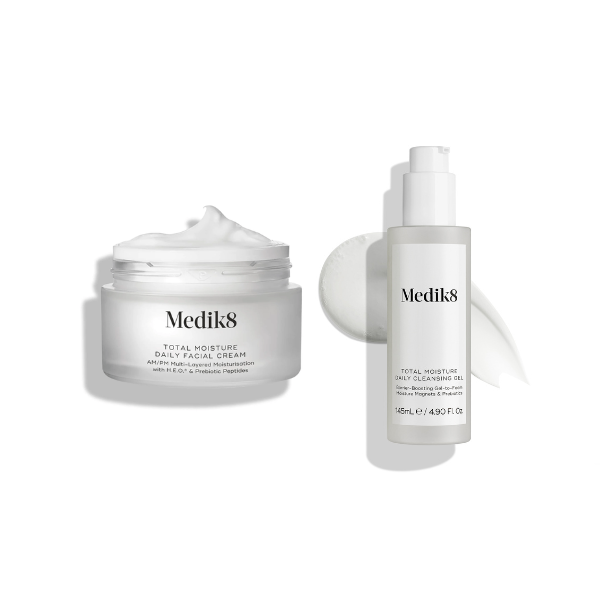 Medik8 Total Moisture Facial Cleanser & Cream Duo