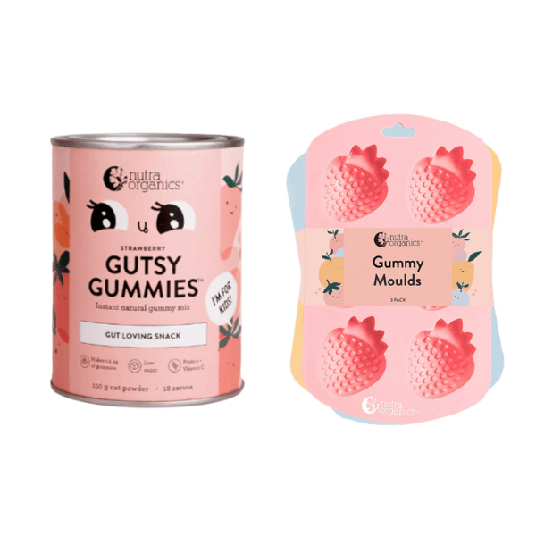 Nutra Naturals Strawberry / 150g Nutra Naturals Glorious Gummies & Mould Bundle Wellness