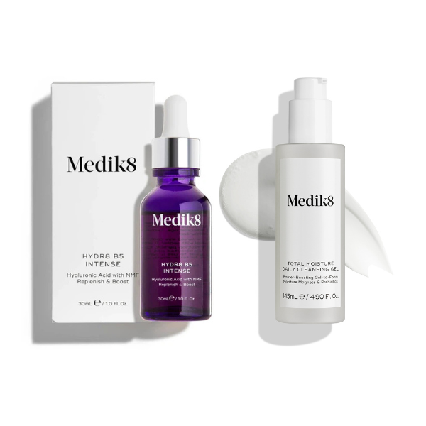 Medik8 Total Moisture Cleanser + Hydr8 B5 Intense Duo