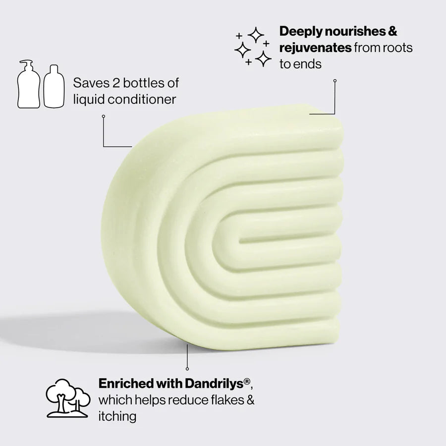 Kitsch Tea Tree & Mint Clarifying Solid Conditioner Bar 77g