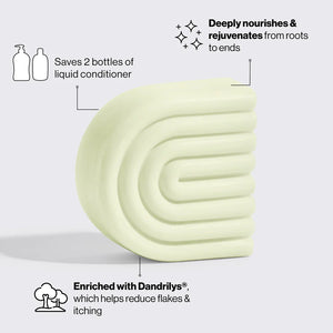 Kitsch Tea Tree & Mint Clarifying Solid Conditioner Bar 77g