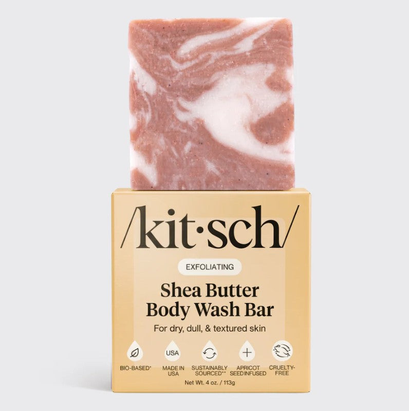 Kitsch Shea Butter Moisturizing Solid Body Wash Bar 113g