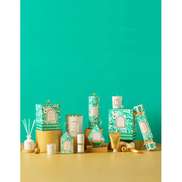 Palm Beach Collection Hanging Bauble Mini Candle 50g - White Woods