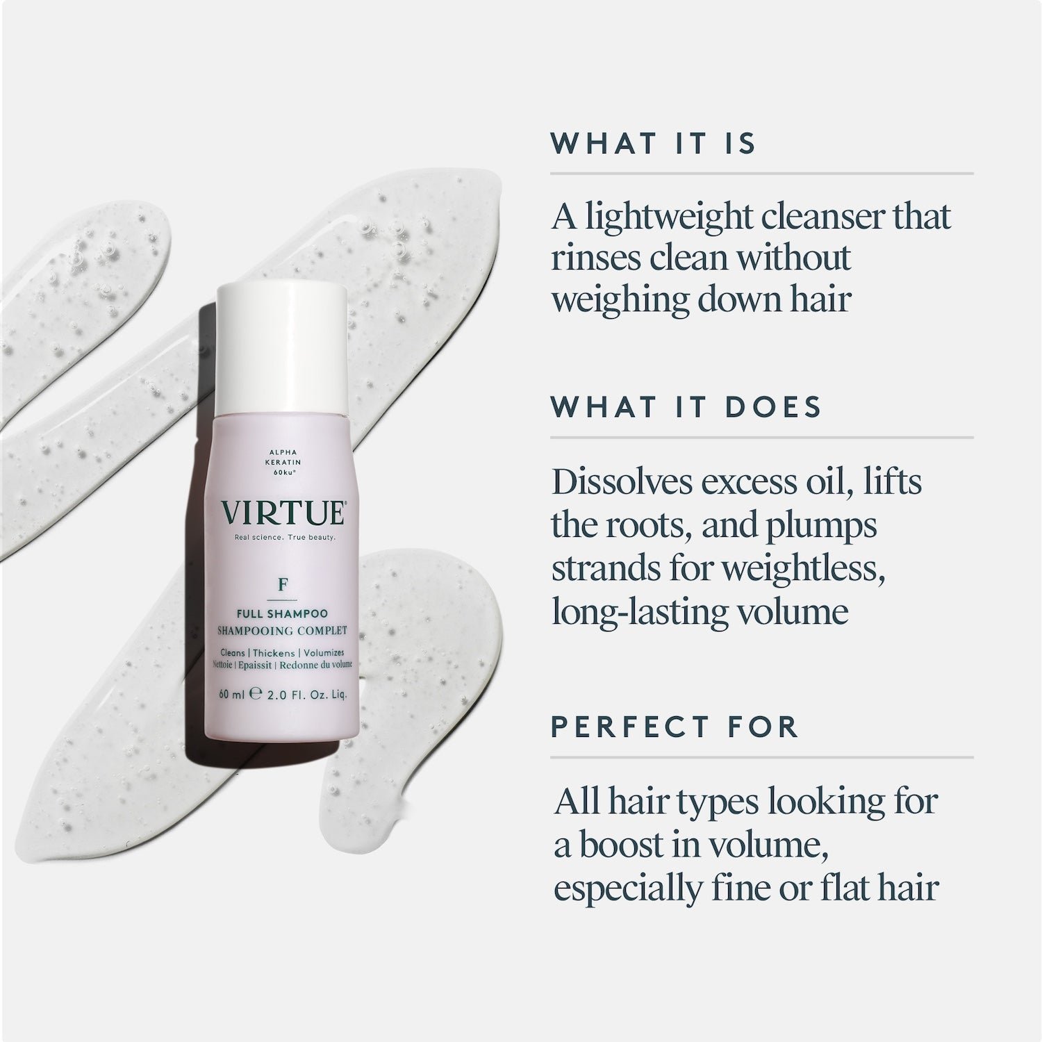 Virtue Full Shampoo 60ml