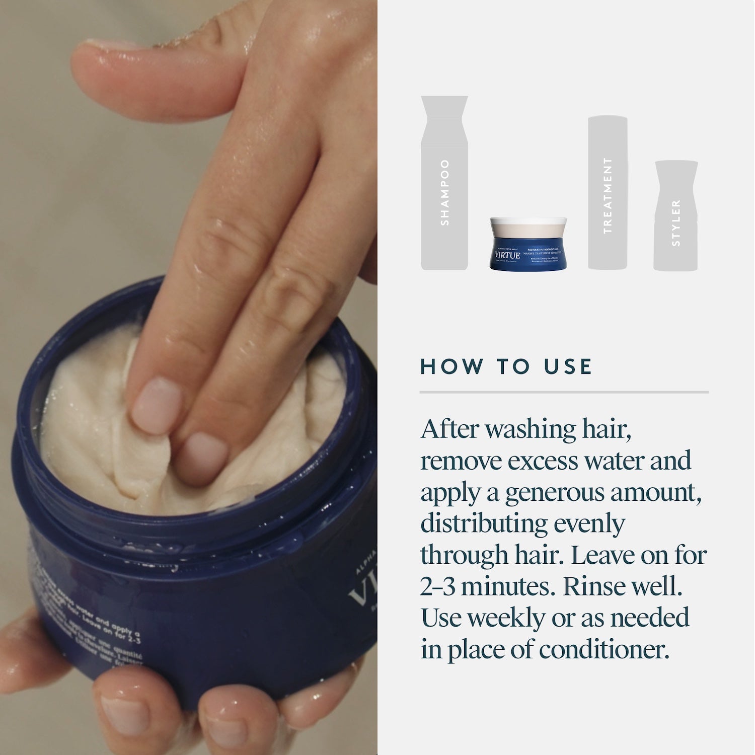 Virtue Correct Restorative Treatment Mask 50ml