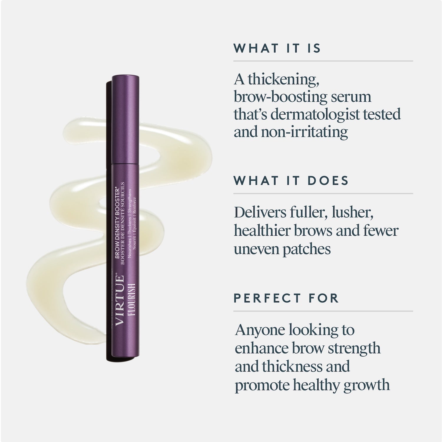 Virtue Flourish Brow Density Booster® 4ml