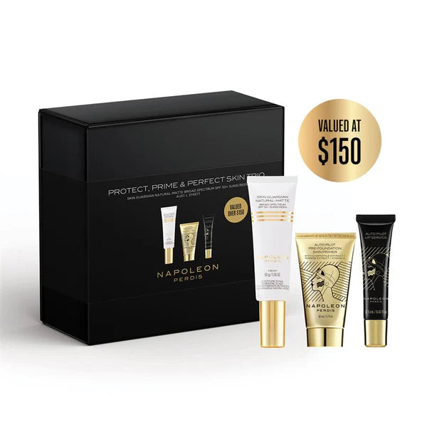 Napoleon Perdis Protect, Primer & Perfect Skin Trio