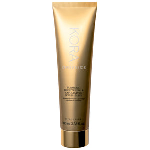 KORA Organics Turmeric Brightening & Exfoliating Scrub + Mask 100ml