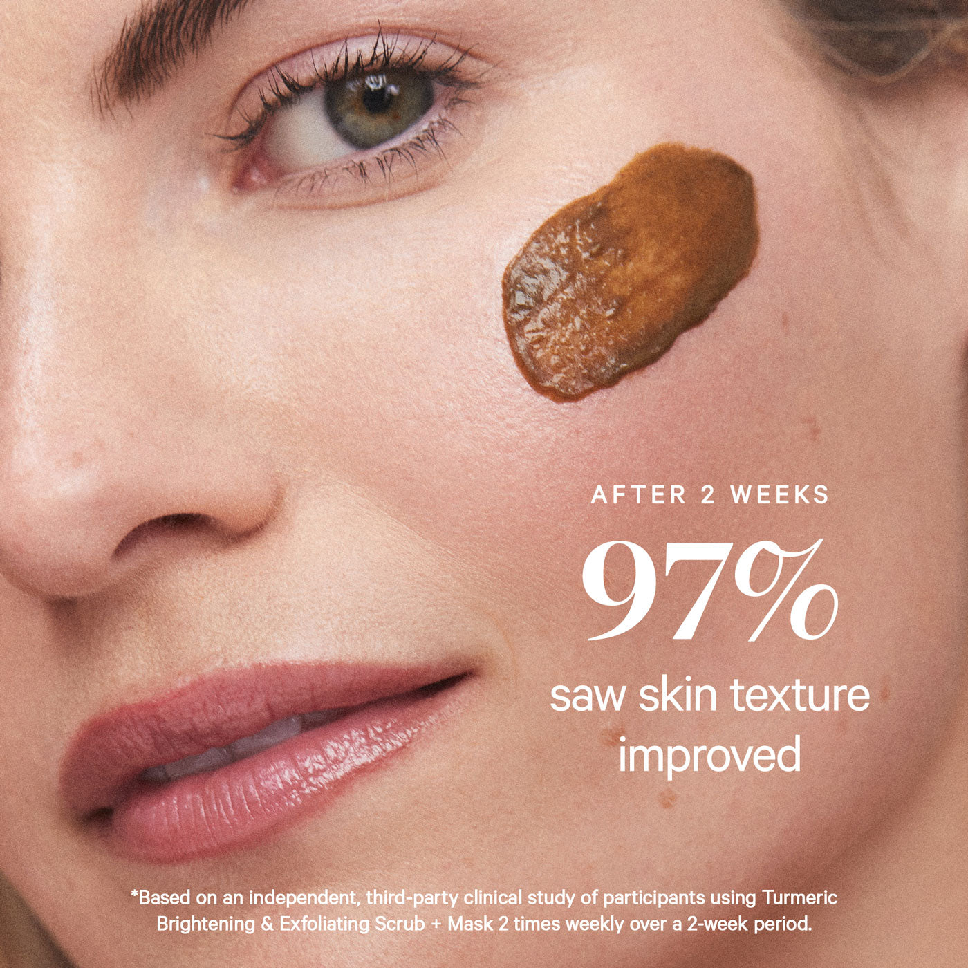 KORA Organics Turmeric Brightening and Exfoliating Mask 30ml