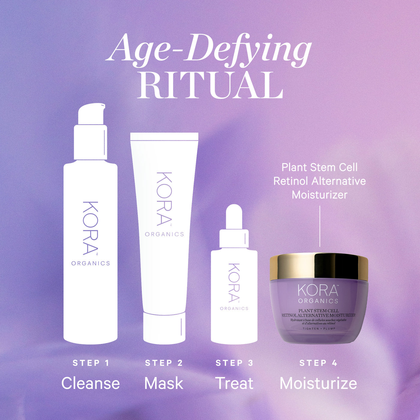 KORA Organics Plant Stem Cell Retinol Alternative Moisturizer 50ml
