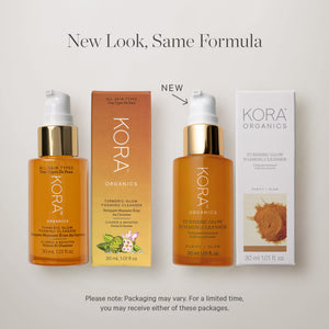 KORA Organics Turmeric Glow Foaming Cleanser 30ml