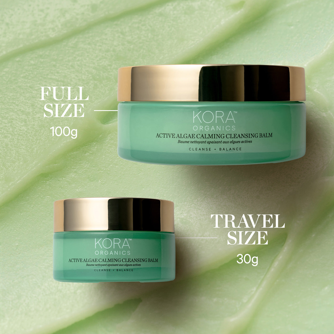 KORA Organics Active Algae Calming Cleansing Balm 100g