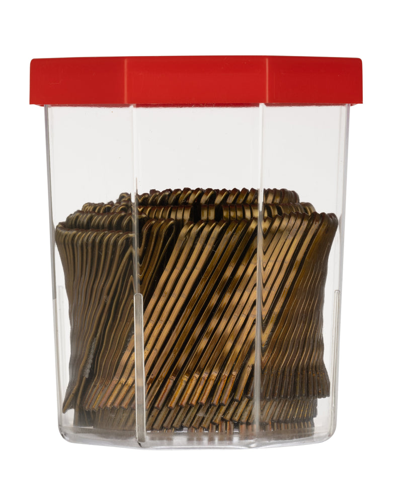 999 999 Bobby Pins 250g Tub 2" Bronze