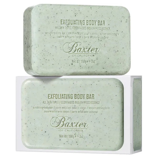 Baxter Of California Exfoliating Body Bar Cedarwood & Oakmoss 198g