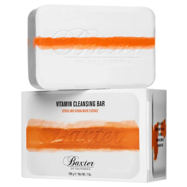Baxter Of California Vitamin Cleansing Bar Citrus & Herbal Musk 198g
