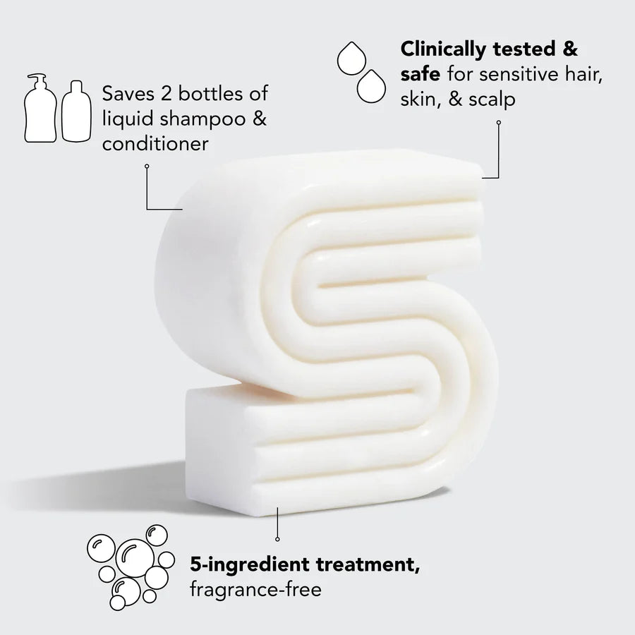 Kitsch Ultra Sensitive Solid Shampoo & Body Wash Bar 91g