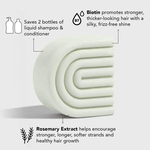 Kitsch Rosemary & Biotin Volumizing Solid Conditioner Bar 77g