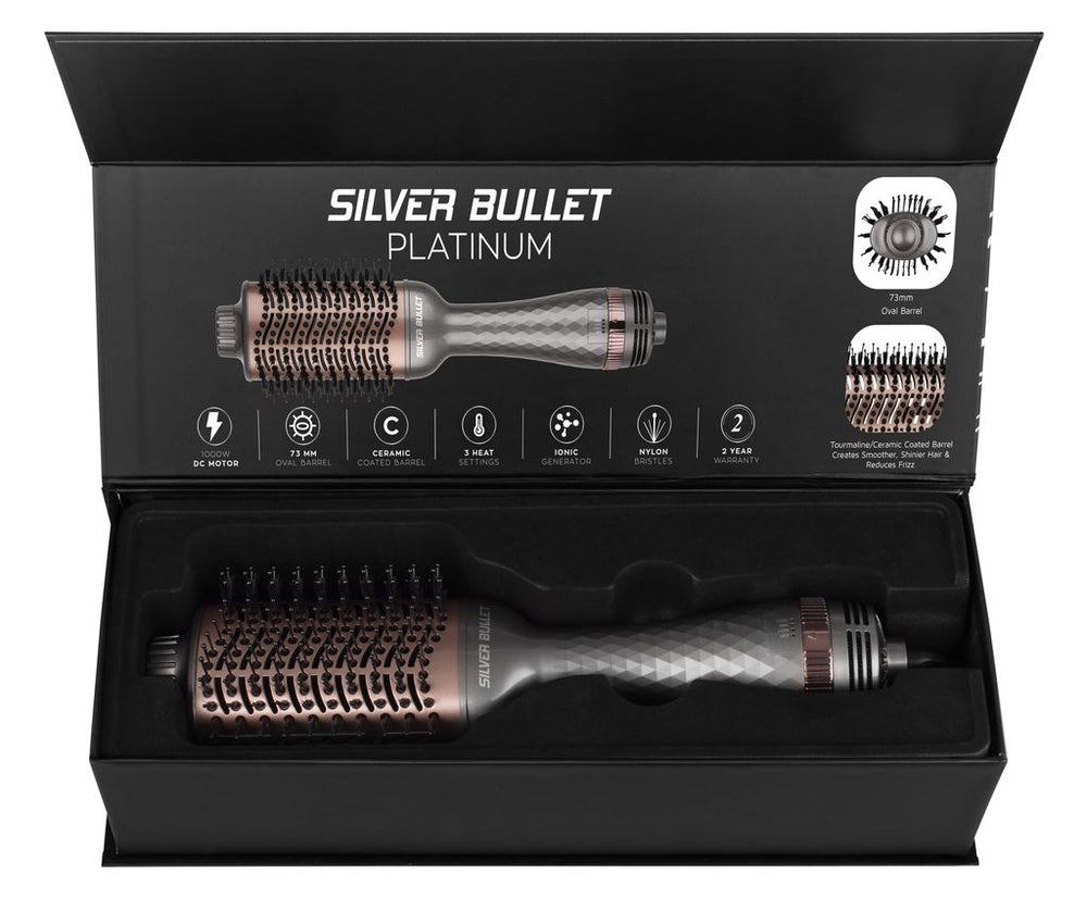Silver Bullet Platinum Hot Air Brush - Large 73mm