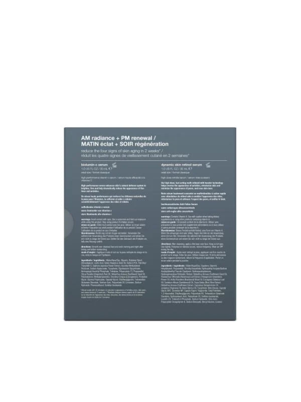 Dermalogica AM radiance + PM Renewal Kit