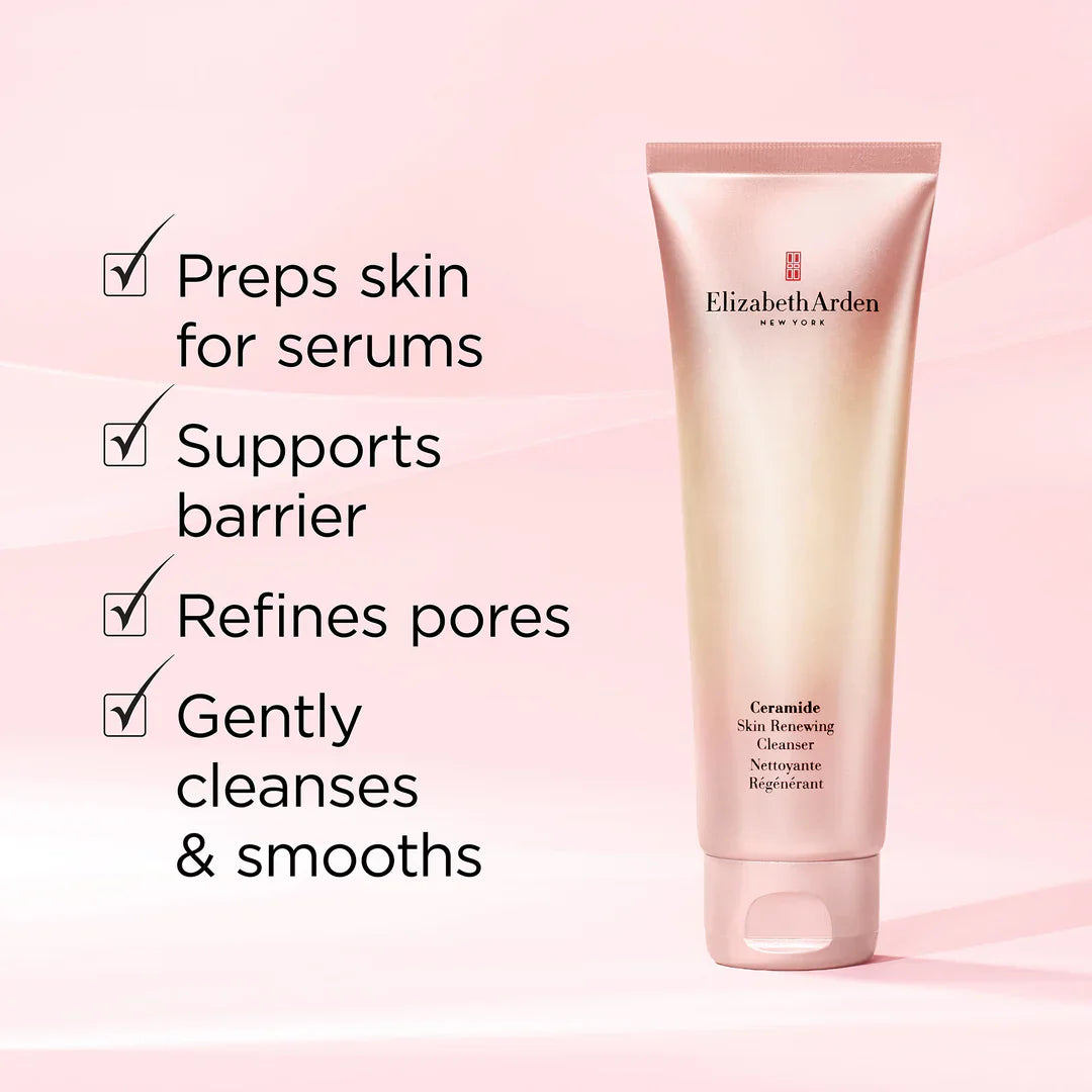 Elizabeth Arden Elizabeth Arden Ceramide Skin Renewing Cleanser 125ml Cleansers