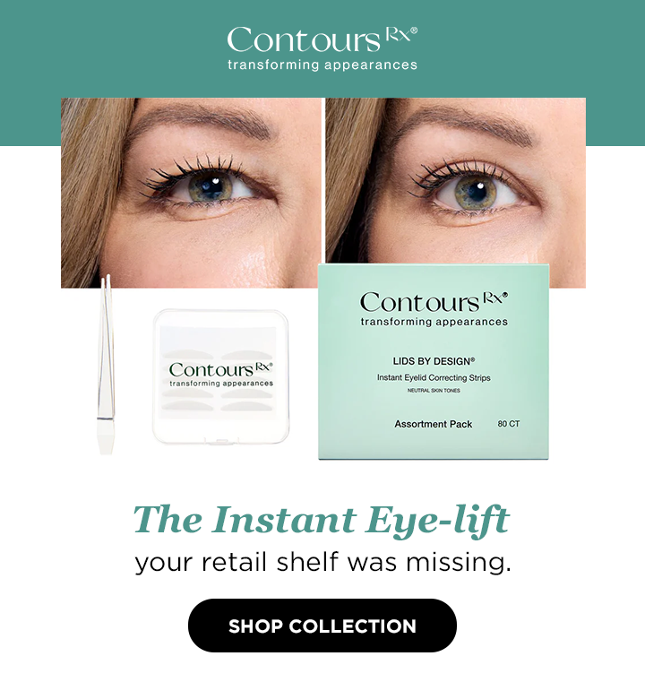 Contours Rx Lids by Design 4mm Eye Lift Strips - 80 Pack