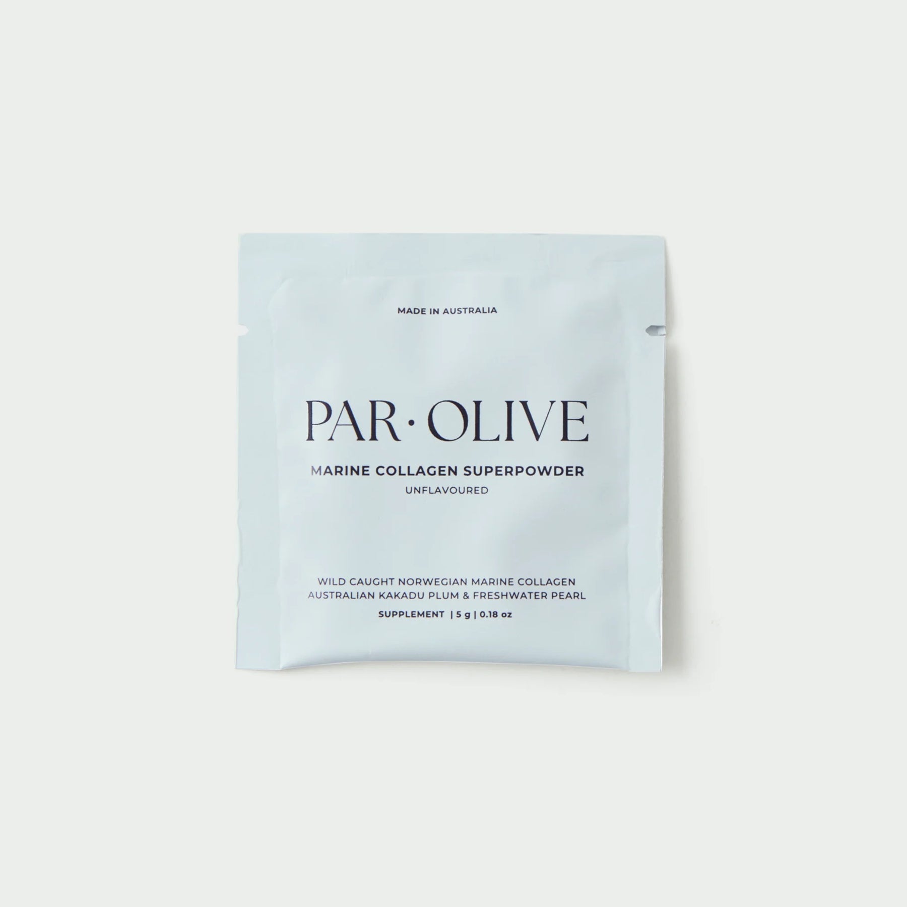 ‍GWP Par Olive PEARL Marine Collagen Superpowder Unflavoured 5g Sachet