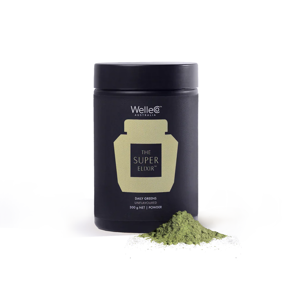 WelleCo The Super Elixir Greens Jar 300g