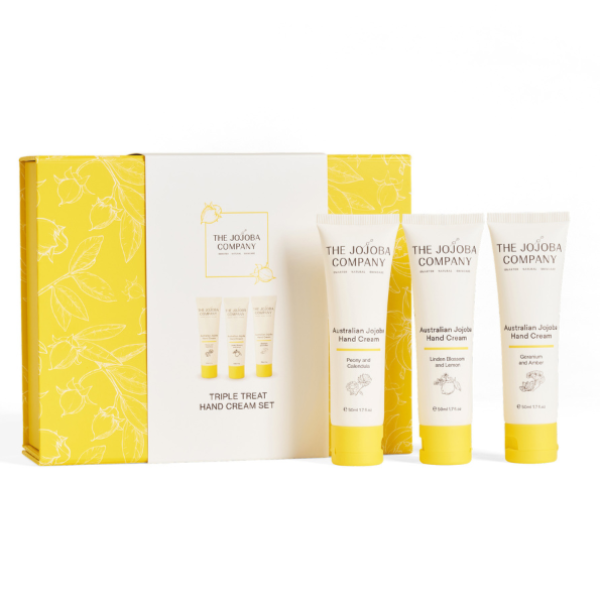 The Jojoba Company Triple Hand Cream Set - Limited Edition