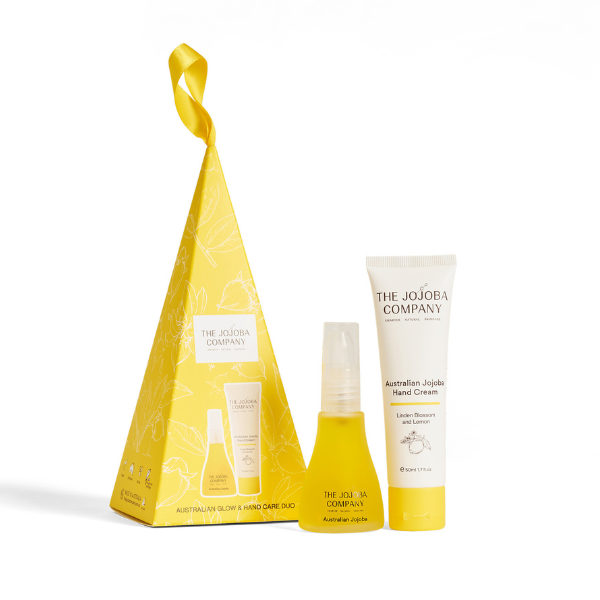 The Jojoba Company Australian Glow & Hand Care Duo Set - Limited Edition